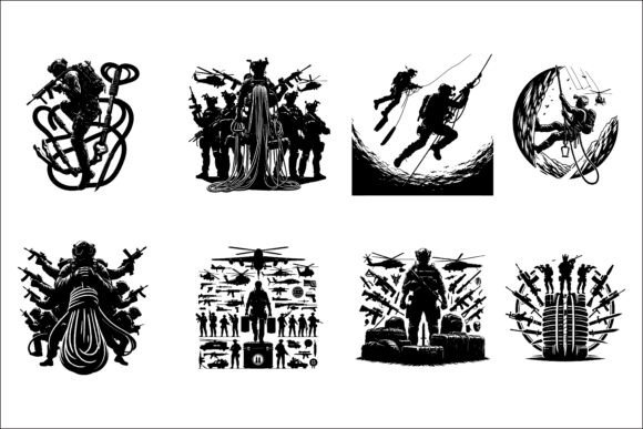 Download Firefighter Action Pose Silhouette - Premium Bundle