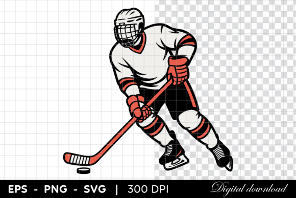 Download Cartoon Hockey Player in Action Pose - Action pose Collection