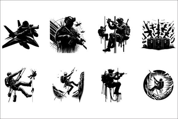 Download Firefighter Action Pose Silhouette. - Premium Resources